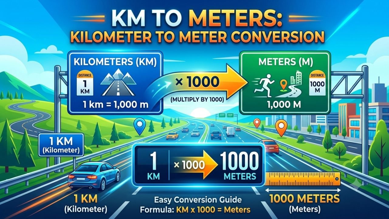 KM to Meters